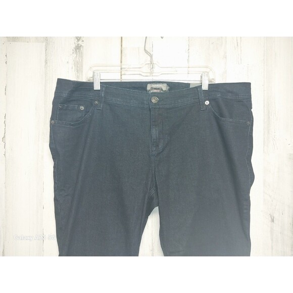 Torrid Luxe Slim Boot Super Stretch Mid-Rise Jeans Rainstorm 18 XS New - Picture 3 of 8